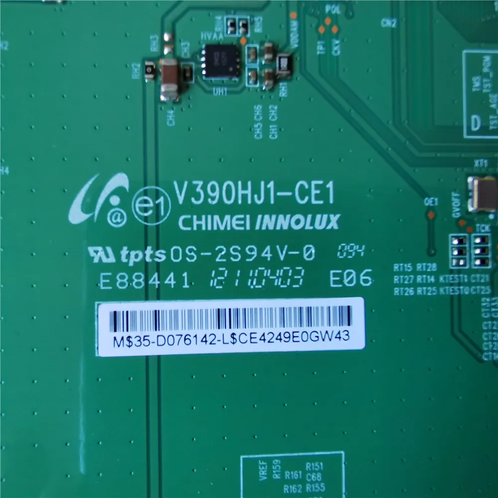 حسن العمل T-CON المنطق مجلس V390HJ1-CE1 ل 39 بوصة التلفزيون LG 39LN5100-CC 39LN540V-ZA 39LN575V-ZE tx-l39em5e 39LN575S TH-L39EM58C