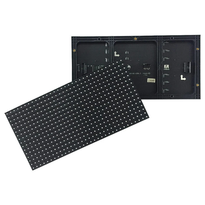 Imagem -02 - Pixel 8s Smd3528 P10 Rgb Conduziu o Módulo da Tela para o Painel de Exibição da Cor Completa Interno 320*160 mm 32*16