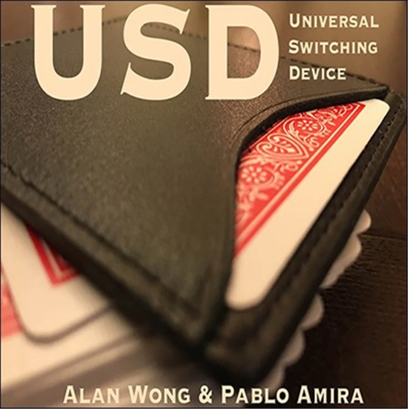 Magic Tricks - USD - Universal Switch Device By Pablo Amira And Alan Wong Card  Close Up Street Magic Trick Props Tools