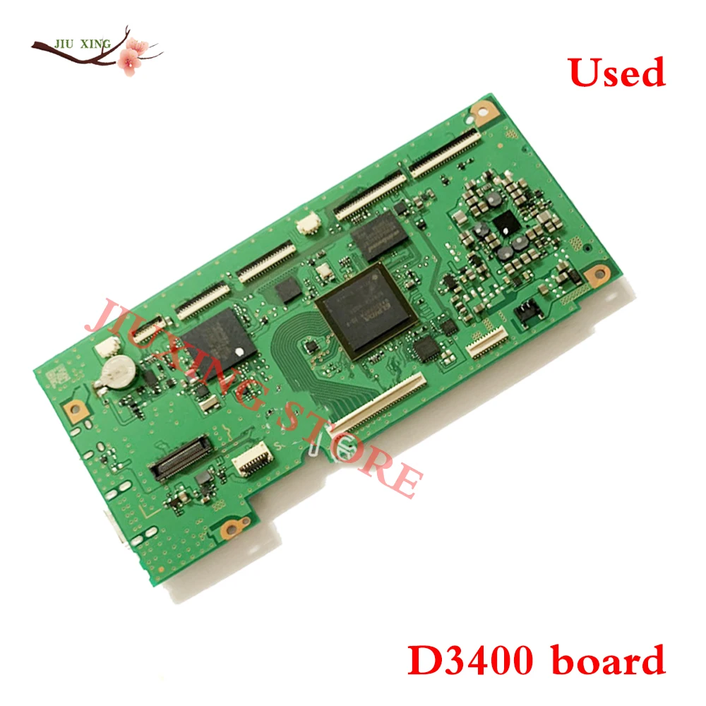 Used Original Test package is good motherboard / mainboard For Nikon D3400 Main Board PCB Replacement Repair Part