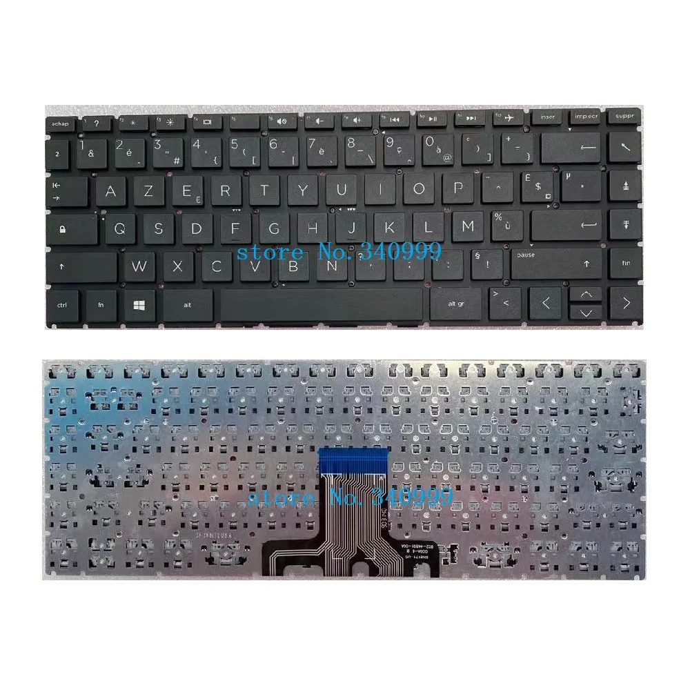 

Новая черная клавиатура AZERTY French для HP Pavilion x360 14-cd 14m-cd 14t-cd 14-CE