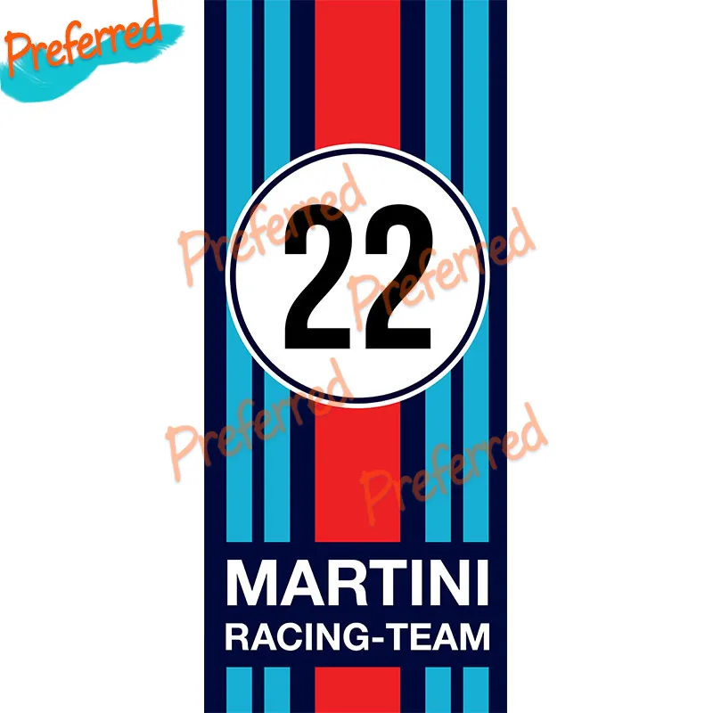High Quality Cool MARTINI Racing Decal Motocross Racing Laptop Helmet Trunk Wall Vinyl Car Sticker Die Cutting