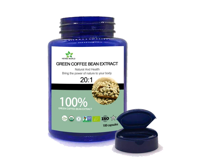 High-Quality Pure Green Coffee Bean Pure Extract Weight Loss, Fat Burn Powder