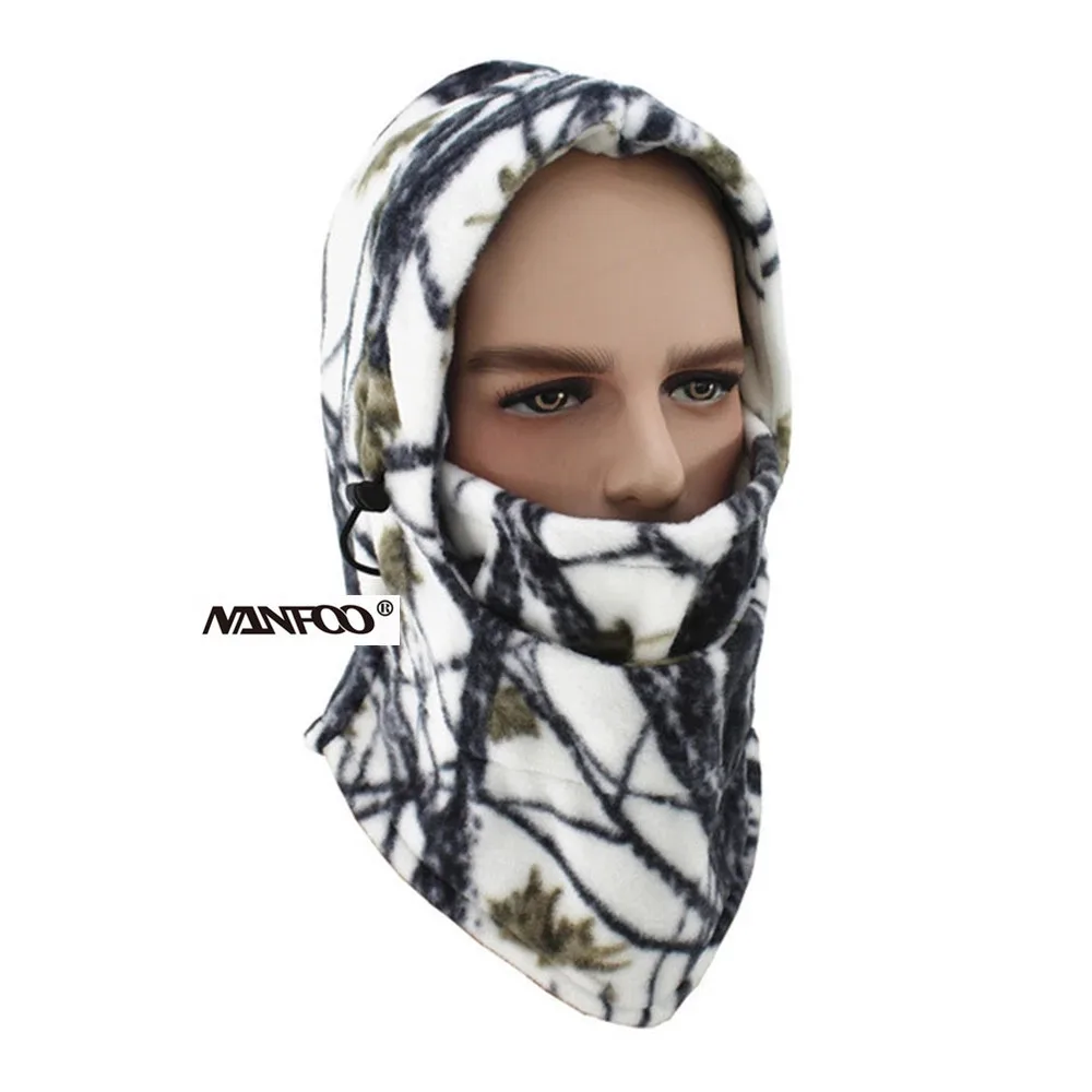 Gorro térmico camuflaje biónico caza pesca moto bici invierno - imagen 4