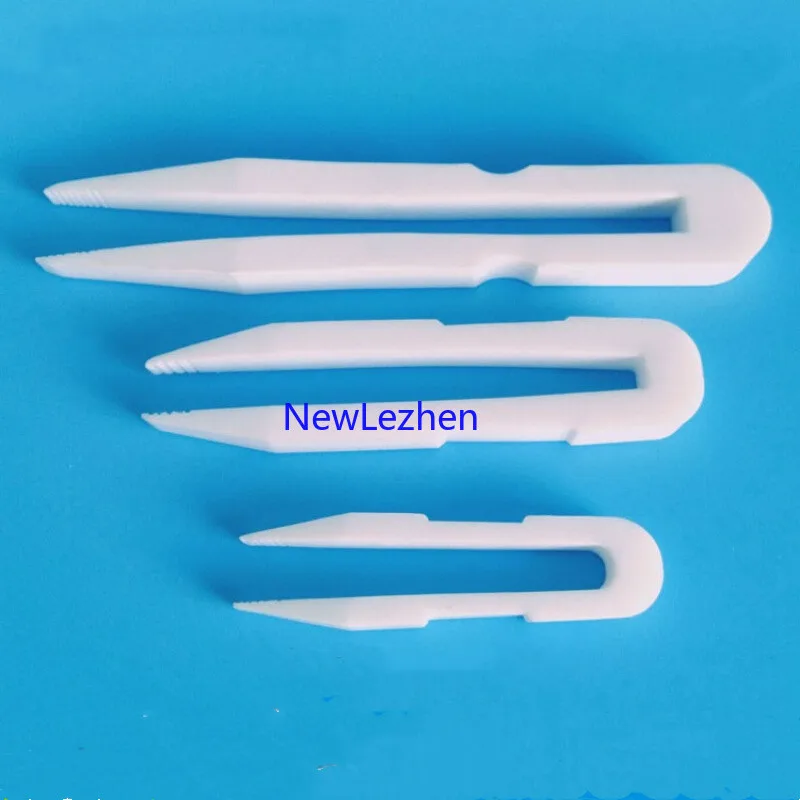 1pcs / Laboratory PTFE Tweezers 200mm Acid and Alkali Resistant