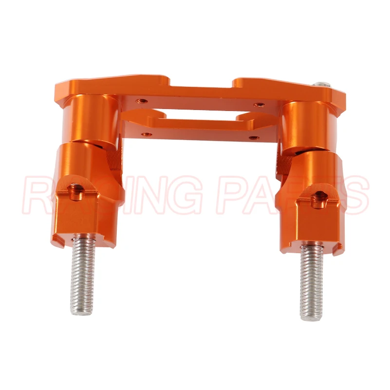 CNC Aluminum 28MM Handlebar Bar Riser Clamps Mount For KTM SX SXF EXC XCW XCFW EXCF 125 250 300 350 400 450 500 530 2000-2015