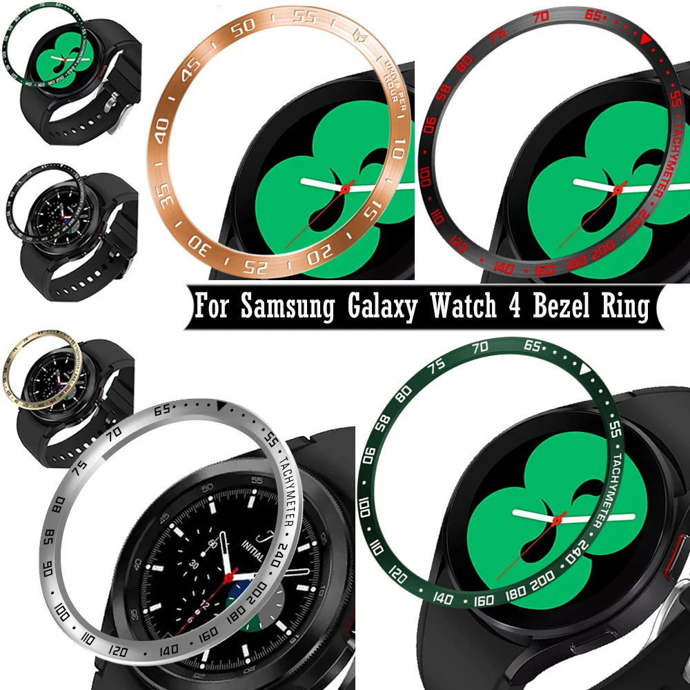 Steel Bezel Ring Metal Cover For Samsung Galaxy Watch 4 Classic 46MM SmartWatch Case Frame Protector cases shell Accessorie new