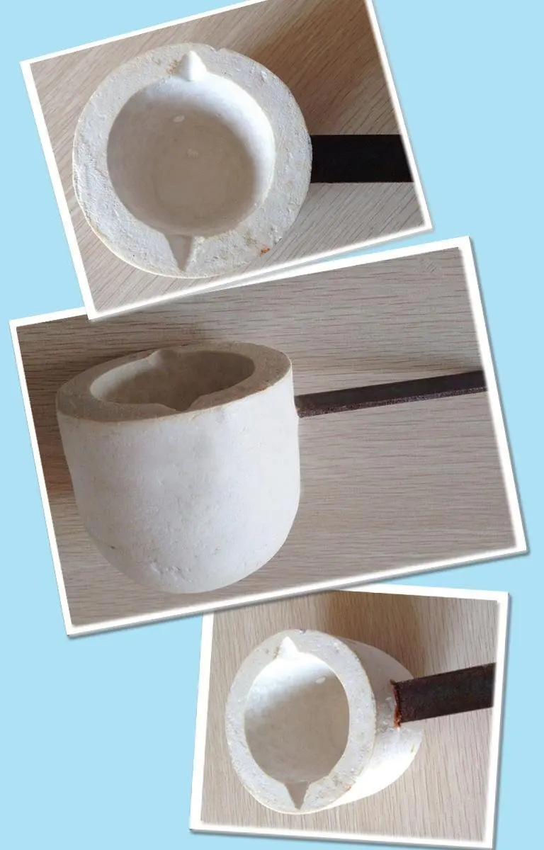 Cucchiaio di campionamento liquido in metallo speciale da 150mL per cucchiaio di campionamento in acciaio fuso per analizzatore di carburo di silicio