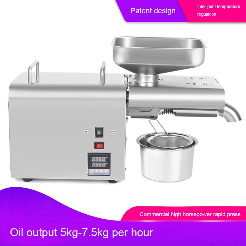 

Intelligent k28c Household Commercial Oil Press Automatic Oil Press Fast Oil Press Hot And Cold Oil Press 750W