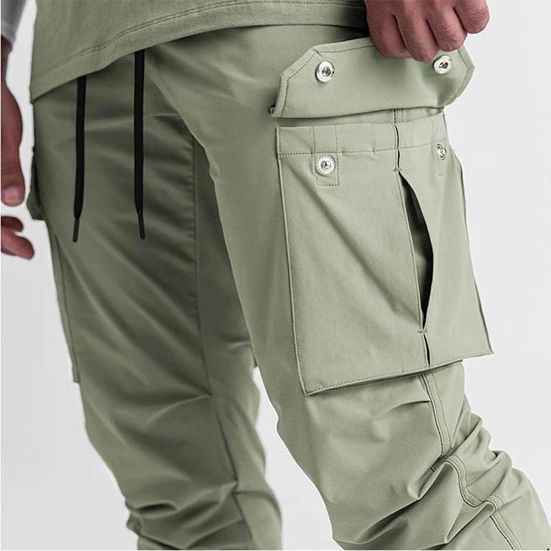 Pantaloni da Jogging da corsa da palestra ad asciugatura rapida da uomo pantaloni sportivi da Jogging pantaloni lunghi Fitness Sport Training