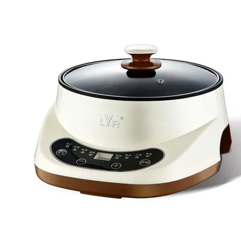 Thông Minh Điện Đa Chức Năng Nấu Nướng Chảo Rán Điện Hộ Gia Đình Không Dính Ký Túc Xá Cháo Làm Xông Hơi