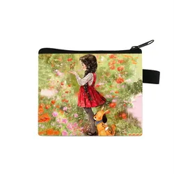Wallet Student Boys And Girls Short Wallet Card Bag Pocket Change Purse Cute Coin Purse Mini Bag Small Pouch Coin Bolsa Coin Bag