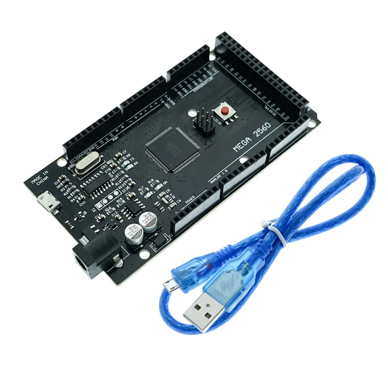 Nova mega2560 mega 2560 r3 (ATmega2560-16AU ch340g) placa de desenvolvimento com cabo usb para arduino