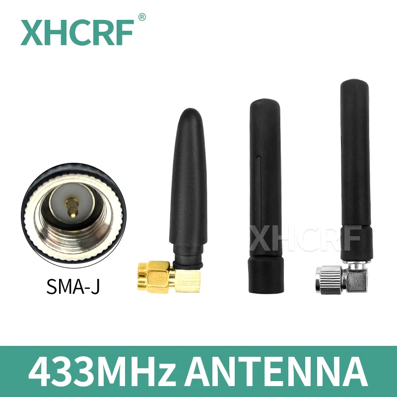 433 MHz Antenna LoRa Wireless Module Antennas 433MHz Omnidirectional External Foldable Aerial MA Male for Motherboard Module