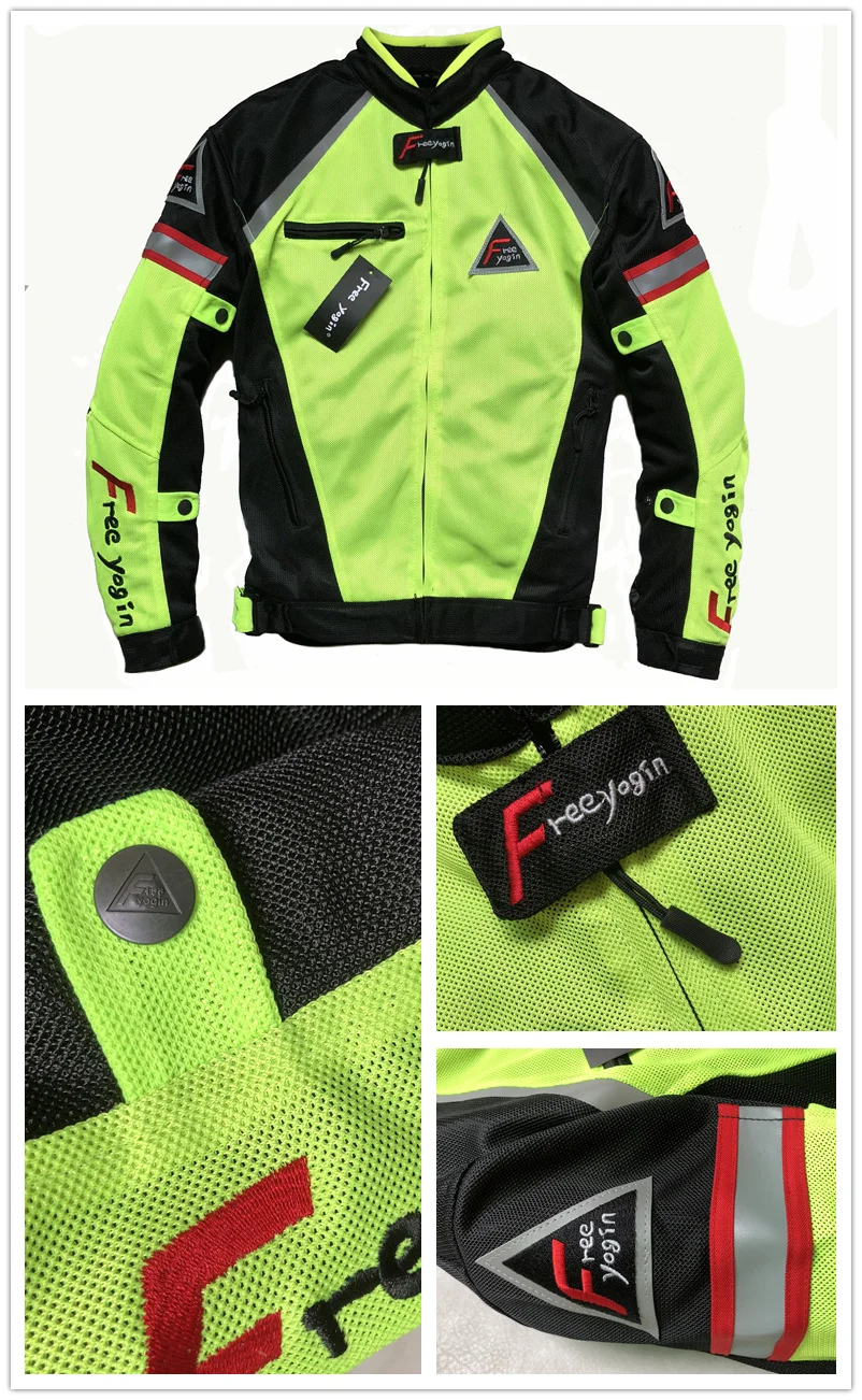 2022 new arrive Men\'s Motorbike Oxford mesh summer biker Jacket Motorcycle Jacket motocross Racing road Jacket