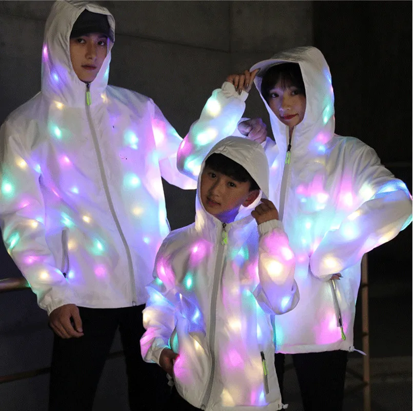 Illuminating Light Pants Creative Waterproof Clothes Dancing LED Lighs Pant Christmas Party Clothes Luminous Costume