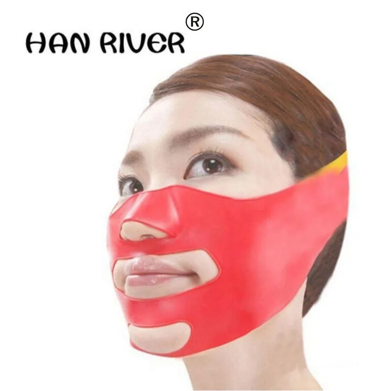 Household thin face little face silica gel with 3 d mask prevent sagging skin eliminates wrinkles prevent failure