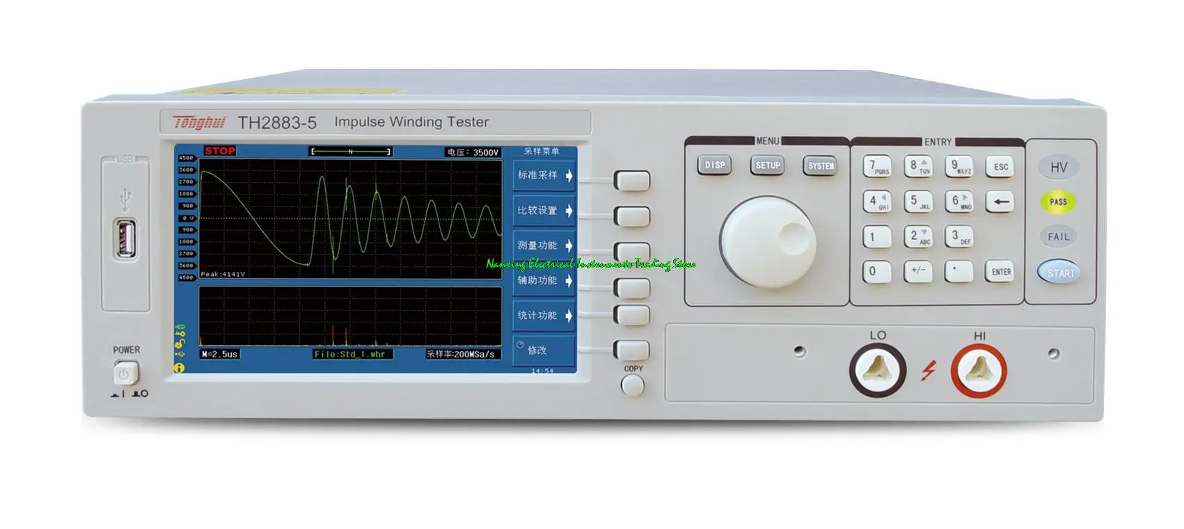 Fast arrival TONGHUI TH2883-5 Pulse coil tester Impulse Winding Tester Pulse voltage output 5KV