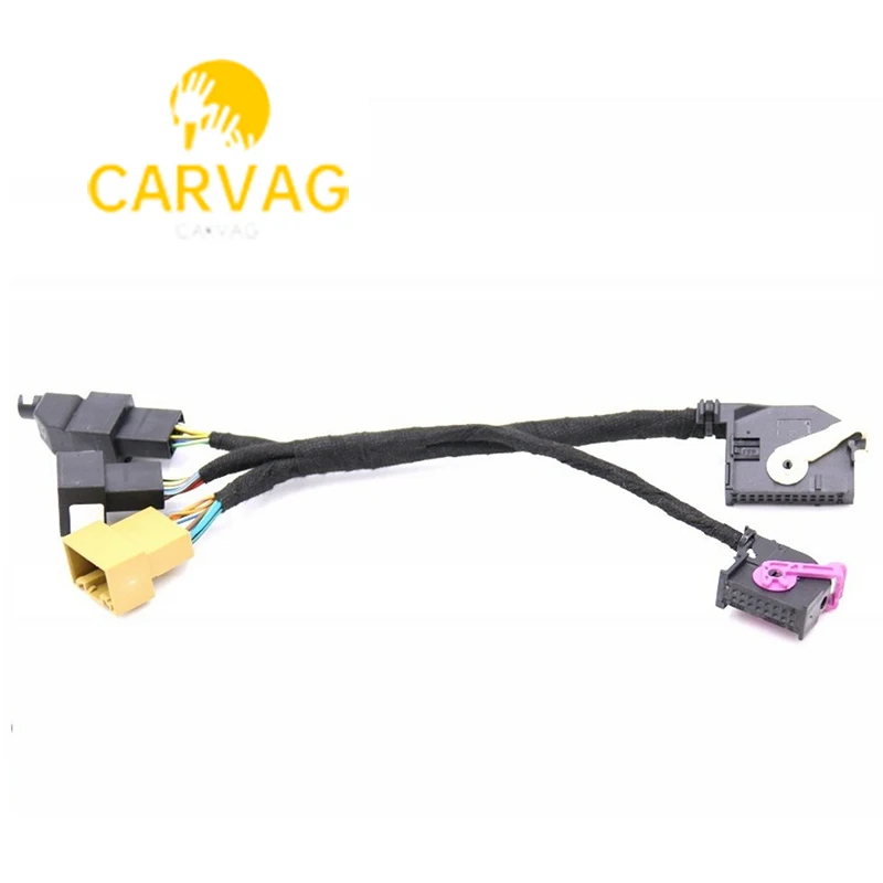 

FOR VW PQ CAR INSTALL MQB PDC Parking OPS System adapter Wire cable Harness for upgrade older PDC module to 1K8 / RNS to MIB