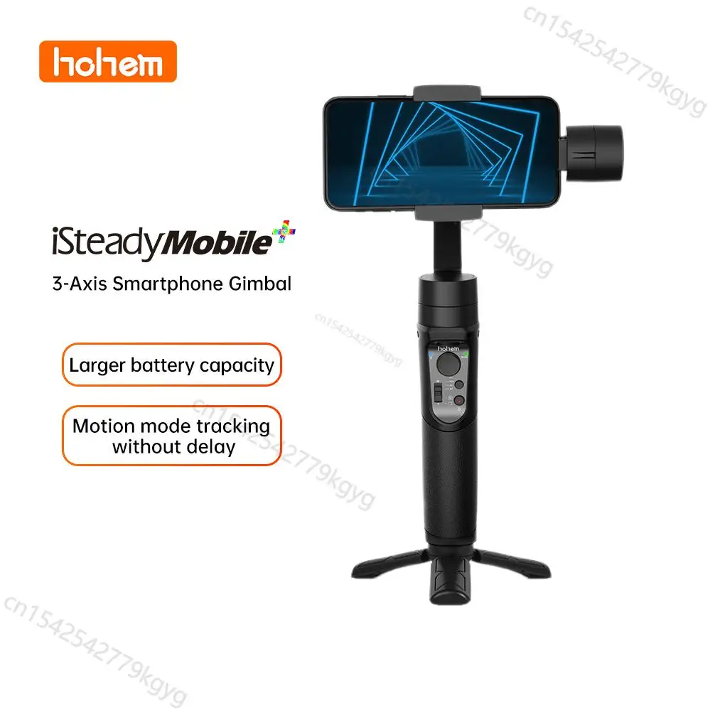 Hohem Mobile Plus Phone Holder Handheld Gimbals Selfie Stick Gymbal Stabilizer for Cell Phone Smartphone Video Shooting Guimbal