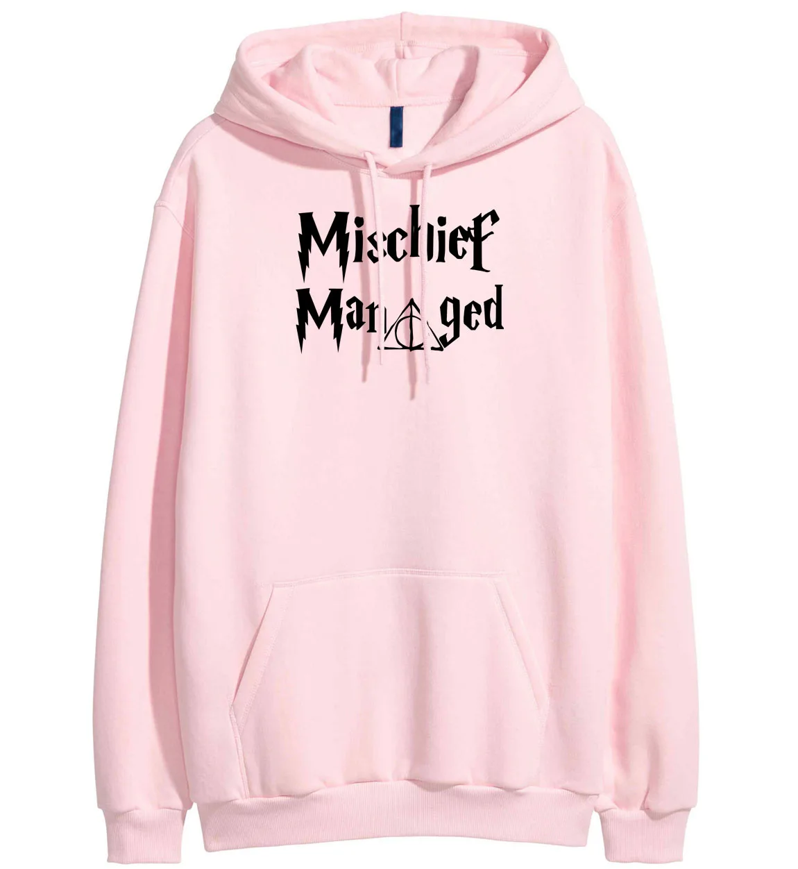 

Sweatshirt Fleece Hoody Women's Sportswear Hoodies Funny Hoodie for Women Print MISCHIEF MANAGED Fashion Spring Hoodies