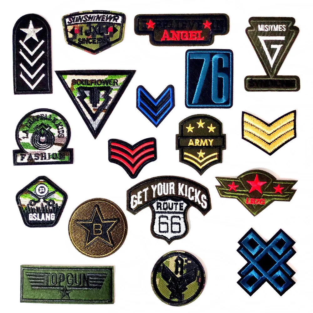 Patches Cloth Mend Decorate Clothes Apparel Sewing Decoration Applique Badges Patch Fashion