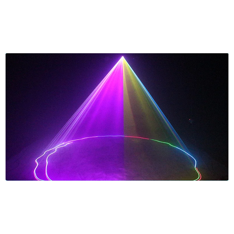 Hot Sale Single Head RGB Full Color Laser Light Line Scanning Laser Light With DMX Control For Disco Party Wedding Laser Light