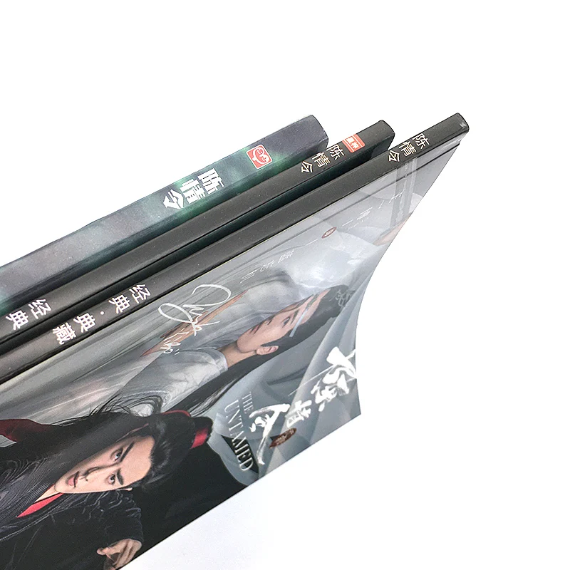 The Untamed Chen Qing Ling Painting Album Book Wei Wuxian, Lan Wangji Figure Photo Album Poster Bookmark Star Around