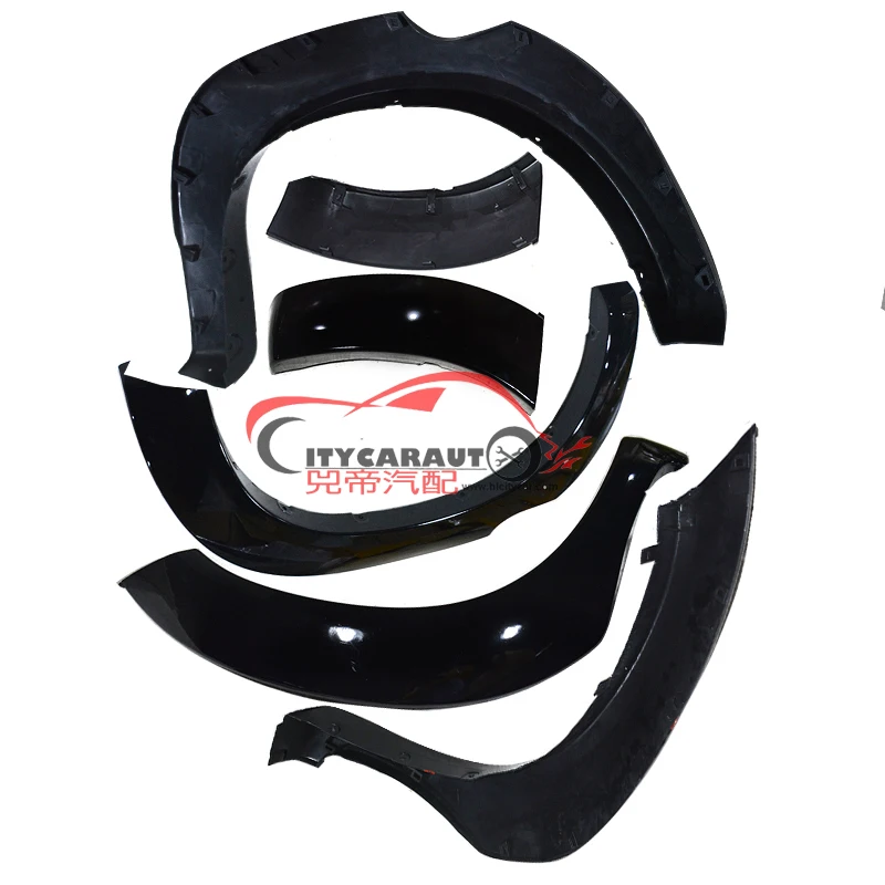 EXTERIOR PICKUP AUTO ACCESSORIES Fender Flare ABS Wheel Arch Fender Flares FIT FOR HILUX VIGO 2006-2011 PICKUP CAR FENDER FLARE
