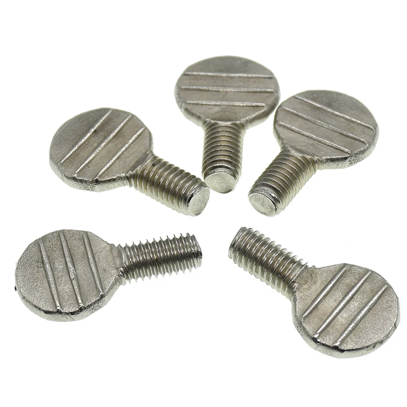 M5 M6*(10/12/16/20/25/30MM) Thumb screws 304 Stainless steel Racket screw  W03.8d
