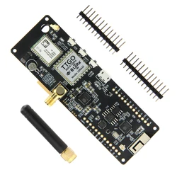 TTGO T-Beam V1.2 ESP32 433/868/915/923Mhz WiFi Bluetooth Module ESP32 GPS NEO-6M SMA 18650 Battery Holder for Arduino