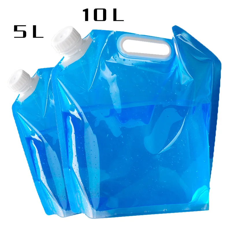 

Outdoor EDC 5L/10L Foldable Water Bag Carrier Container for Outdoor Camping Hiking Picnic BBQ Folding Car Water Bag First Aid