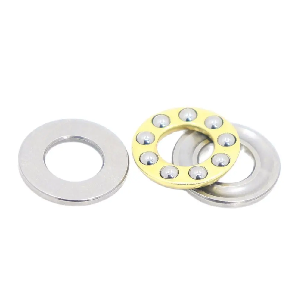 F8-16M Bearing 8*16*5 mm ( 10PCS ) ABEC-1 Miniature F8 16 M Thrust Axial F8 16M Ball Bearings With Grooved Raceway