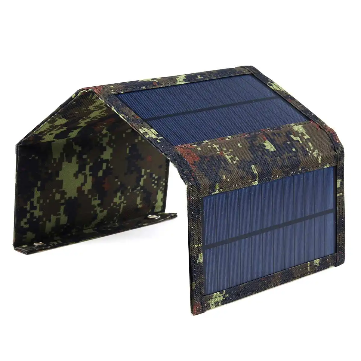 Panel Solar plegable de 100W, cargador de células solares, batería de 5V, USB, portátil, para teléfono inteligente, acampada al aire libre