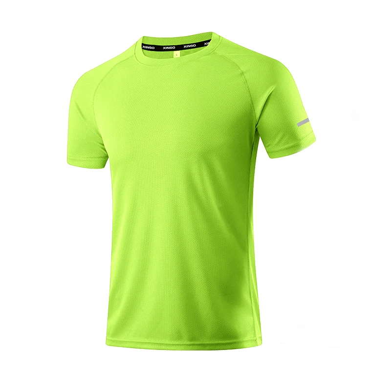 Quick Dry Men\'s T-shirt Athletic Wear Gym Male Camisetas Sportswear Compression Fitness Shirt Top Running Jersey Sport Clothing