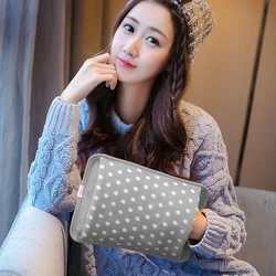 Hot Water Bag Winter EU Plug Electric Hand Warmer Hot Water Bottle Charging Hot-water Bag Heating Bag bolsa de agua caliente