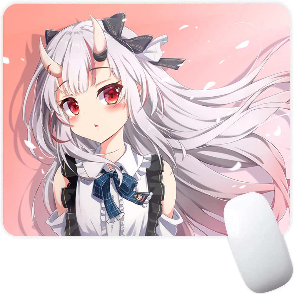 Kleine Gaming Muismat Computer Muismat PC Gamer Muis Mat Laptop Muismat Anime Hololive Muis Tapijt Toetsenbord Mat Bureau Pad