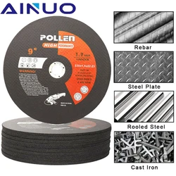 230mm Cut Off Wheel Metal Stainless Steel Grinding Disc Fiber Reinforced Resin Blade Flap Grinding Discs Angle Grinder