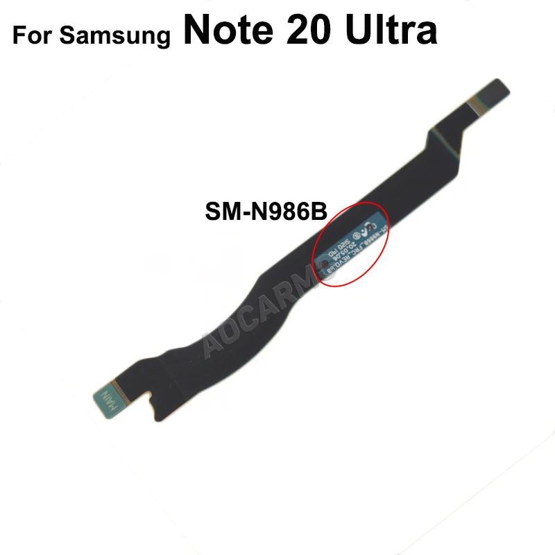 Aocarmo do Samsung Galaxy Note 20 Ultra SM-N986B N986U 986N 5G Złącze anteny sygnału Wi-Fi Połączenie płyty głównej Elastyczny kabel