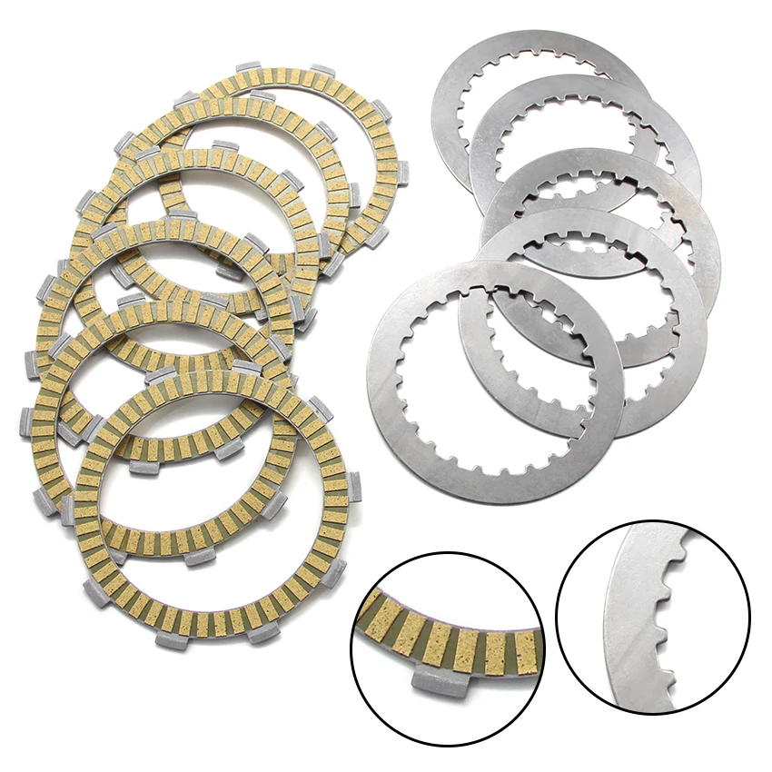 

Motorcycle Clutch Friction Disc Plate Kit For Honda ATV TRX300 BigRed TRX300FW TRX350D TRX350 TRX400FW TRX450S TRX450ES Foreman