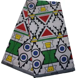 2025 New Arrival Guaranteed Wax African Ankara Real Wax Ghana Wax African Printed Fabric For African Dashiki Clothes & Dressses