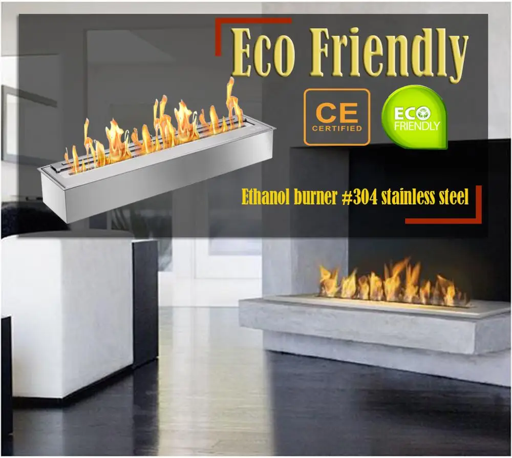 

Inno living fire 24 inch bio ethanol glass fireplace ethanol heaters