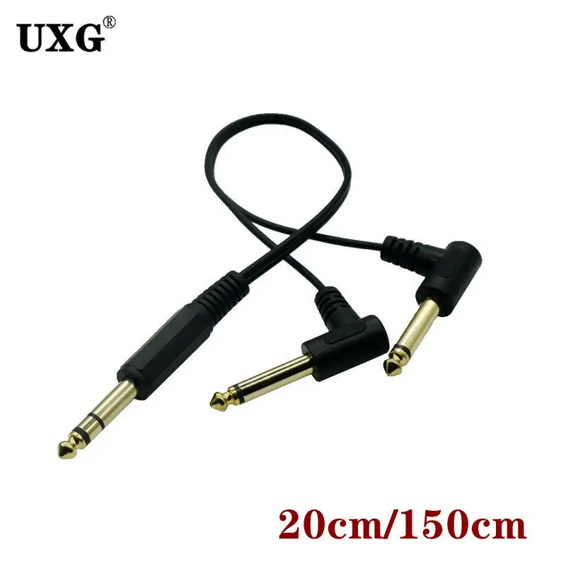 6.35mm 1/4 Inch Male TRS Stereo to Dual 6.35mm 1/4\