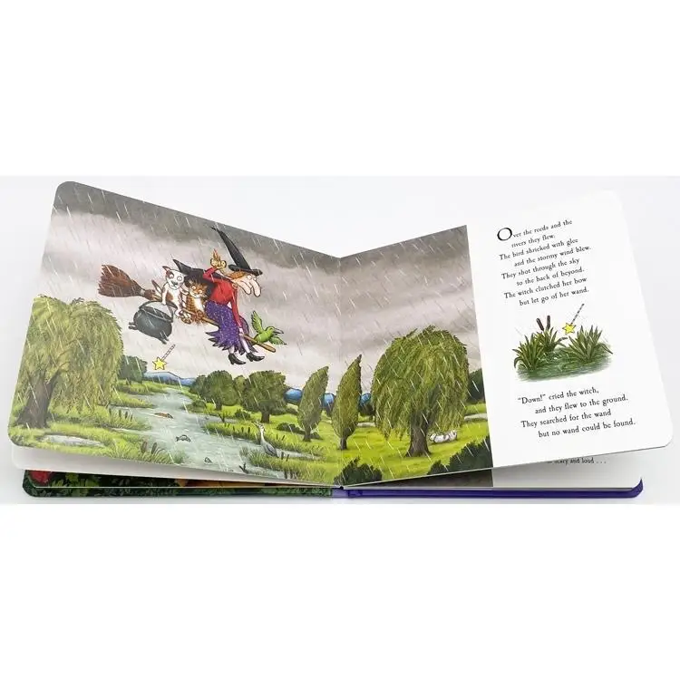 Room on the Broom Board book English Children's Picture Book for kinds Early Learning English Storybook new hot