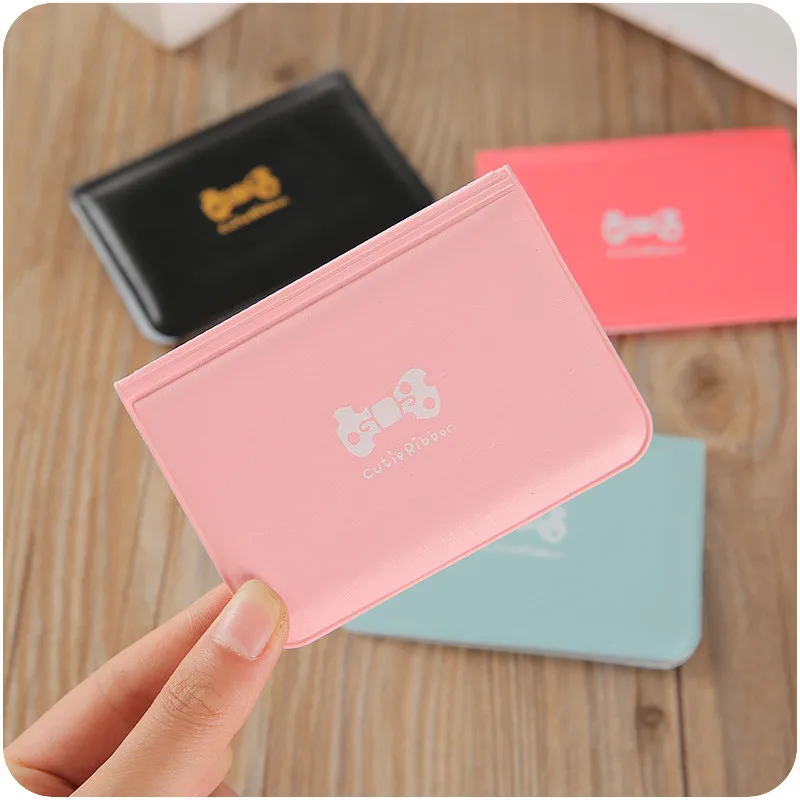 1pc Candy Color License Bag Documents Card Purse Passport Wallet Case