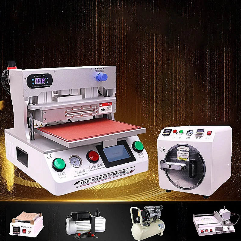 

Vacuum laminating machine mobile phone screen separation and defoaming all-in-one machine For Flat Curved Screen Separate