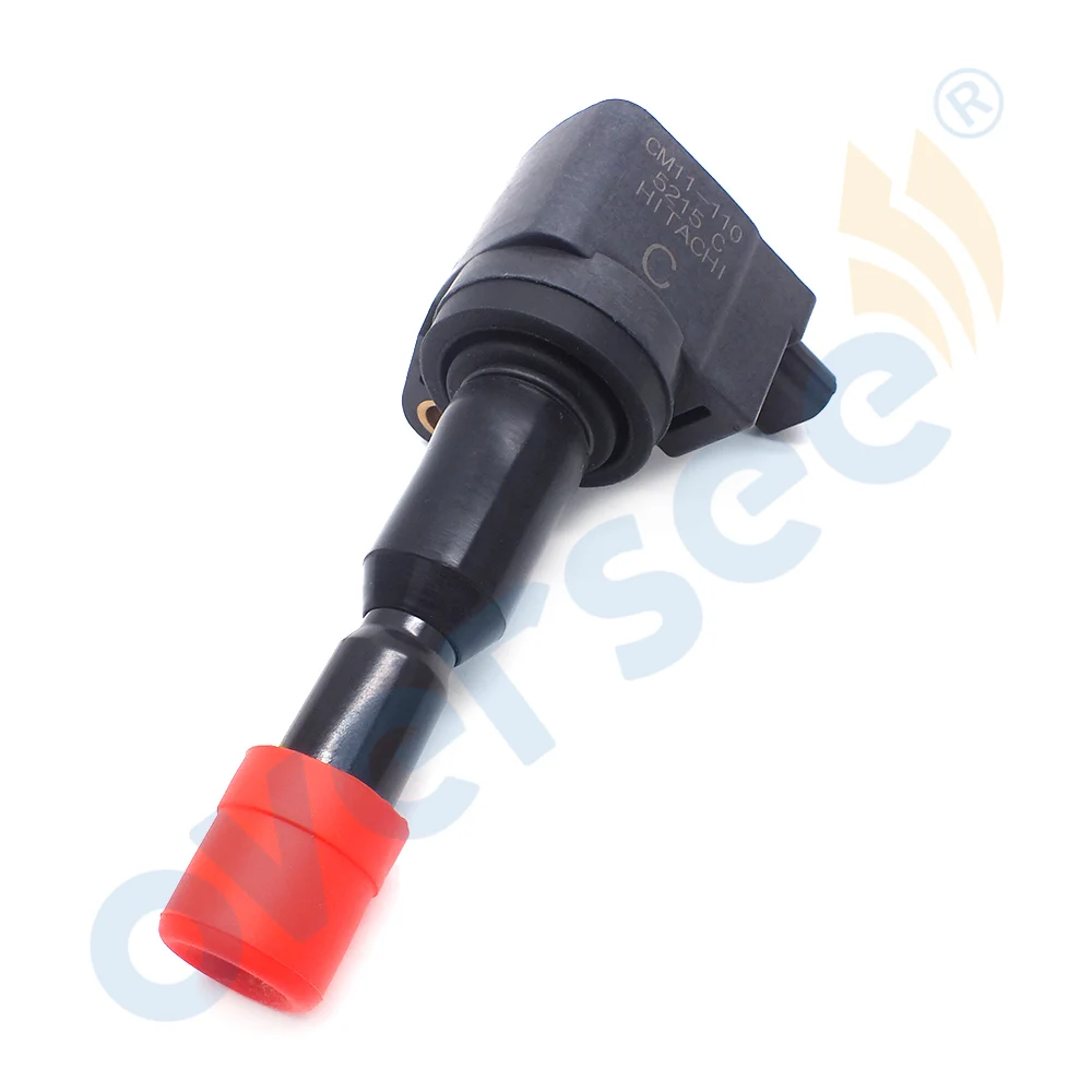 

OVERSEE 30520-PWC Ignition Coil Plug Hole For Honda Outboard Motor 4T 75 HP 90HP MFI BF75 30520-PWC-003 ; 30520-PWC-013 IGC0053