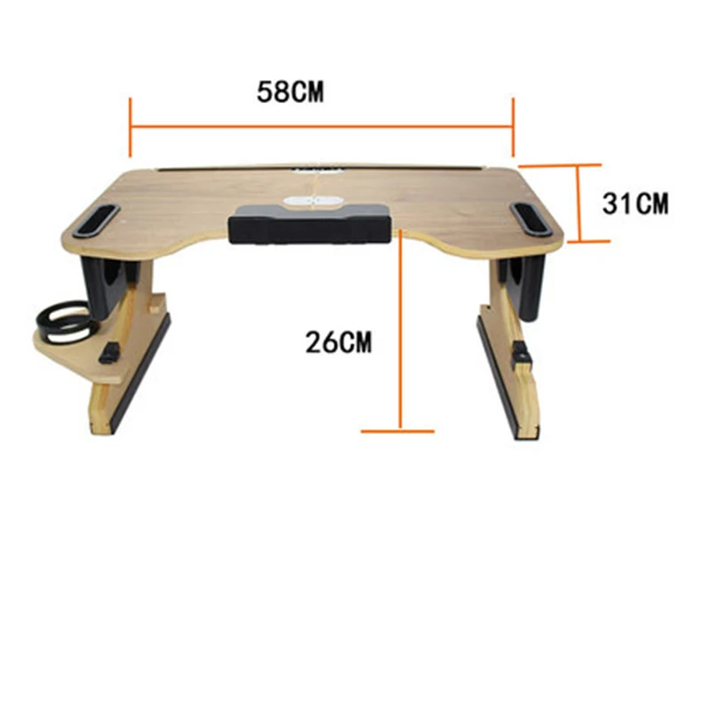 ปรับเตียงแล็ปท็อปพับขาตั้งโน้ตบุ๊คอลูมิเนียมอัลลอยด์คอมพิวเตอร์ขาตั้ง Ergonomic Bed And Bath ตาราง