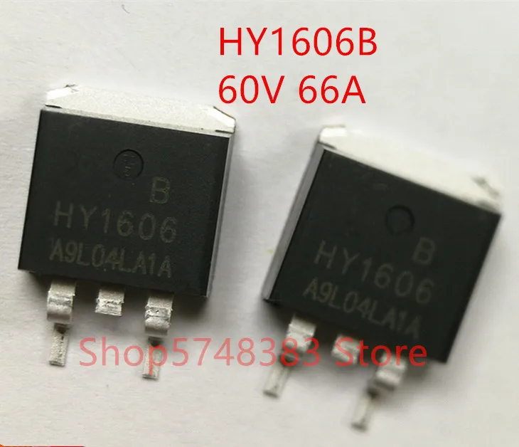 10PCS/LOT 100% new original HY1606P TO-220 HY1606B TO-263 HY1606D TO-252 HY1606 60V 66A MOS tube