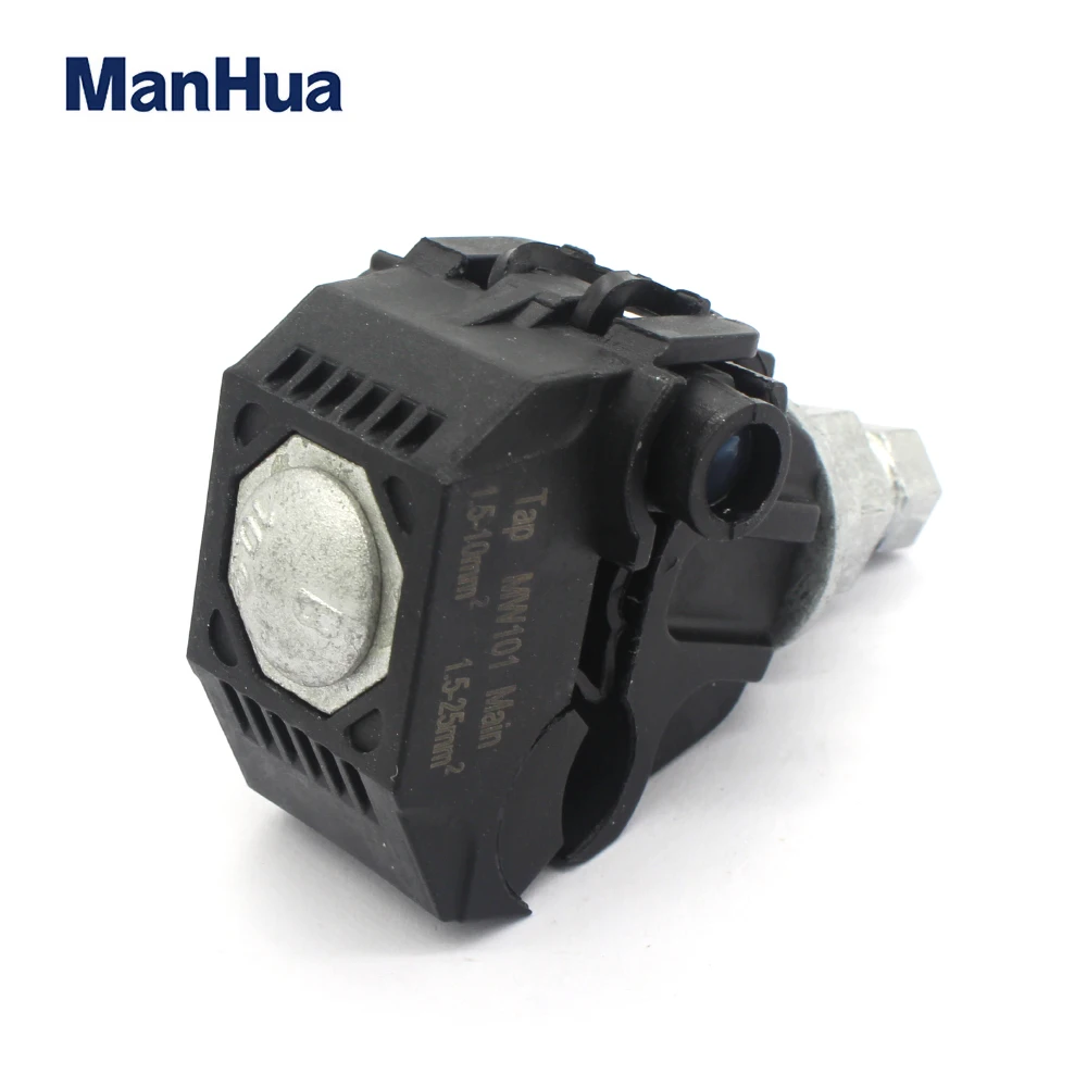 ManHua MW101 Insulation Piercing Connector main line 1.5-25mm² branch line 1.5-10mm² insulated puncture clamp